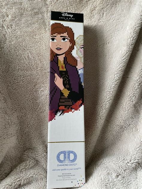 Disneys Anna And Elsa Diamond Dotz All Inclusive Diamond Art Kit