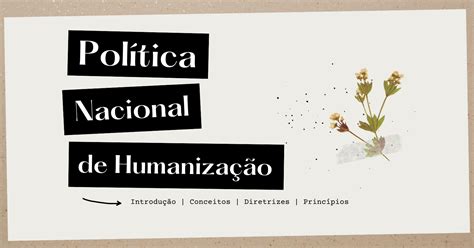 Política Nacional De Humanização Sympla