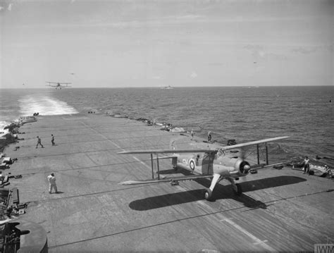 Asisbiz Fleet Air Arm Nas Fairey Albacore M Taking Off From Hms