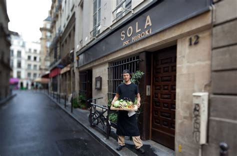 Sola Restaurant Gastronomique étoilé Japonais Paris Frivole