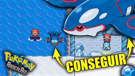 CÓMO CONSEGUIR a KYOGRE en POKÉMON RADICAL RED YouTube