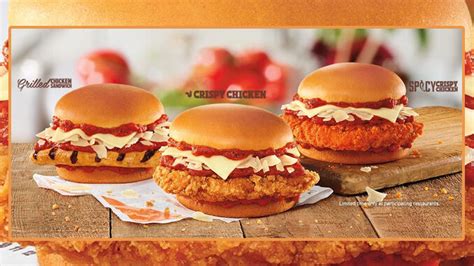 Chicken Parmesan Sandwich Burger King