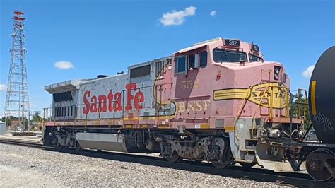 Bnsf B40 8w 552 Warbonnet Youtube