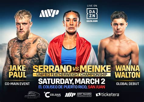 Amanda Serrano Vs Nina Meinke Live Stream Betting Odds Fight Card