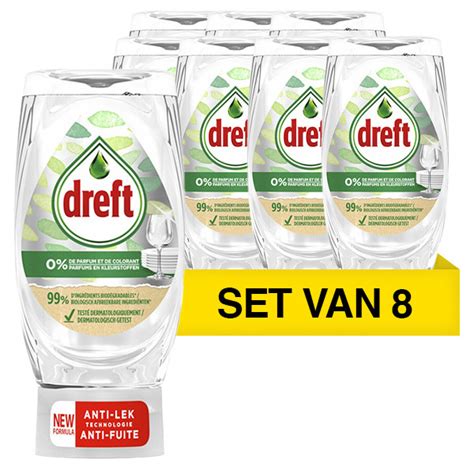 Aanbieding Dreft Max Power Afwasmiddel Pure Clean Flessen Van