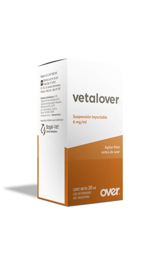 VETALOVER FCO X 20 ML OVER Agrofinca