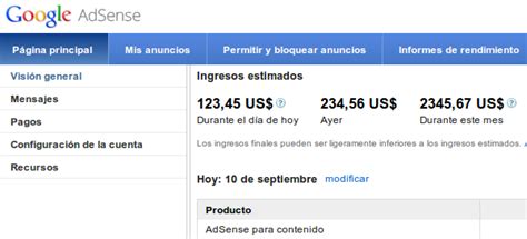 Cómo configurar Google Adsense para dar beneficios A Tres