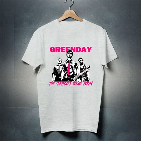 Green Day The Saviors Tour Black T Shirt Gift Fans Music Walmart