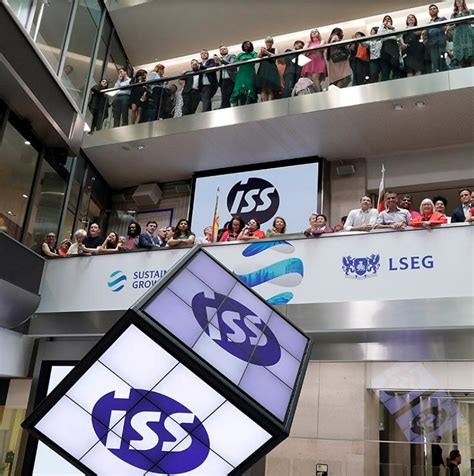 Iss Celebrates Pride Month At The London Stock Exchange Danish Uk