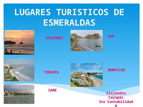 PPTX Lugares Turisticos De Esmeraldas DOKUMEN TIPS