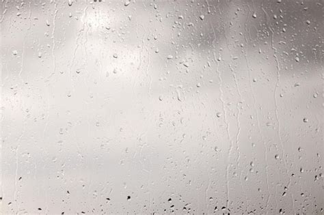 Raindrops Glass Wallpaper