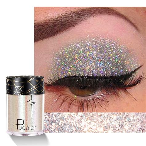 Pro Maquillaje мерцающие тени для век, лазерная рассыпчатая пудра ...