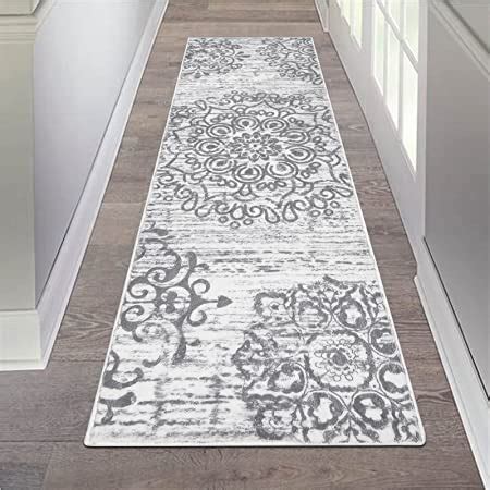 Amazon Hebe Vintage Runner Rug X Non Slip Distressed Medallion