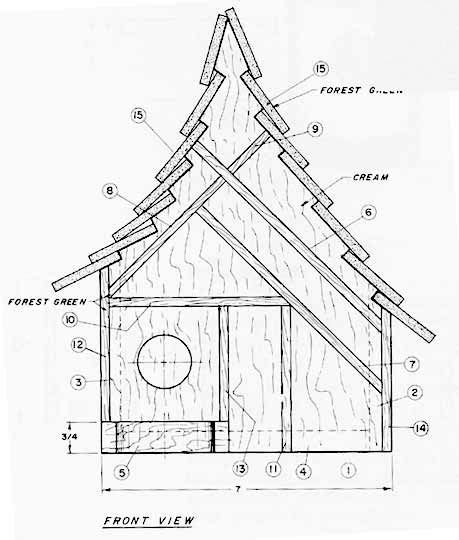 Printable Free Bird Feeder Woodworking Plans