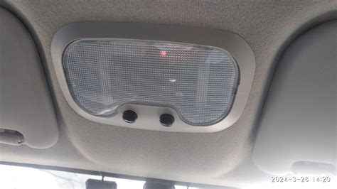 Освещение салона. Плафон от Газели. — Hyundai Getz, 1,4 л, 2008 года ...