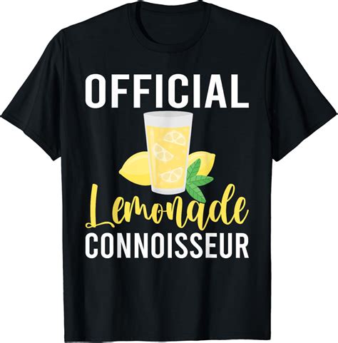 Official Lemonade Connoisseur Lemonade T Shirt