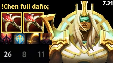 FULL DAÑO Chen medio en el modo selección de habilidades Dota 2