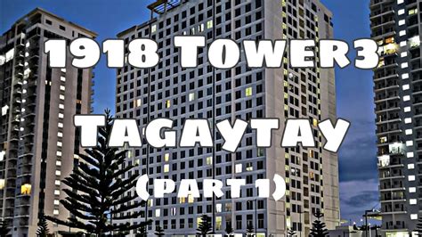 Smdc Winds Residences Tower 3 Tagaytay Part 1 Youtube