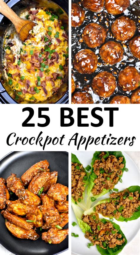 The 25 BEST Crockpot Appetizers - GypsyPlate