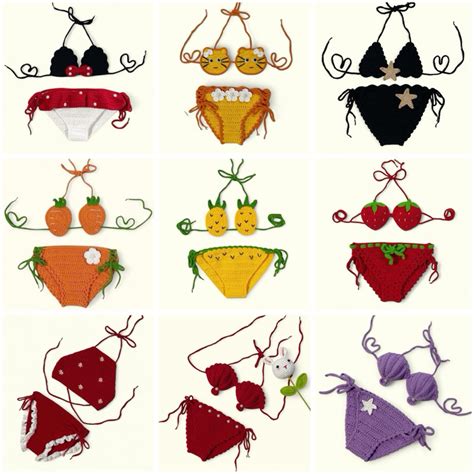 Bikini Len Cho B G I Bikini Handmade Nh Th T H Ng S N Shopee Vi T Nam