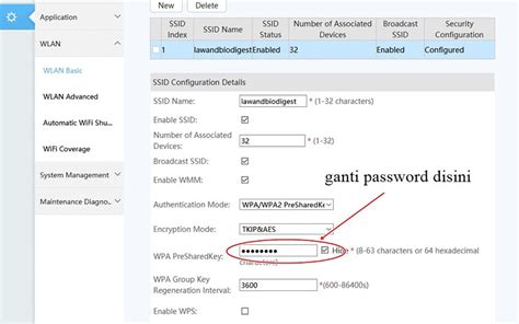 Cara Ganti Password Wifi Huawei Semua Tipe Dengan Mudah