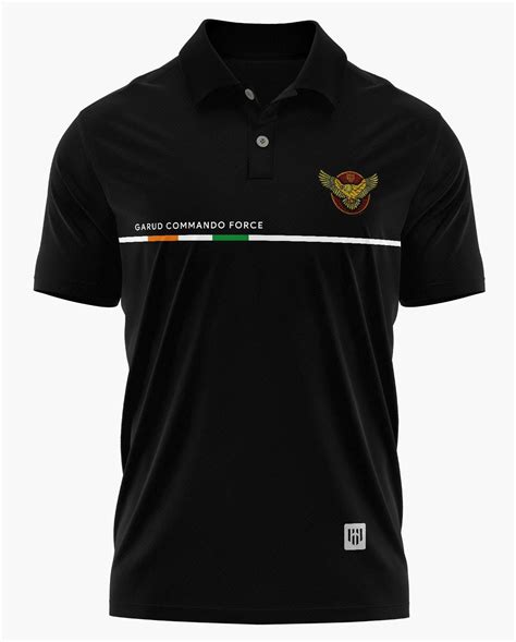 Garud commando force Polo T-Shirt exclusive at Aero Armour