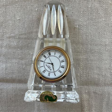 Collectable Vintage Waterford Crystal Clock Made in... - Depop