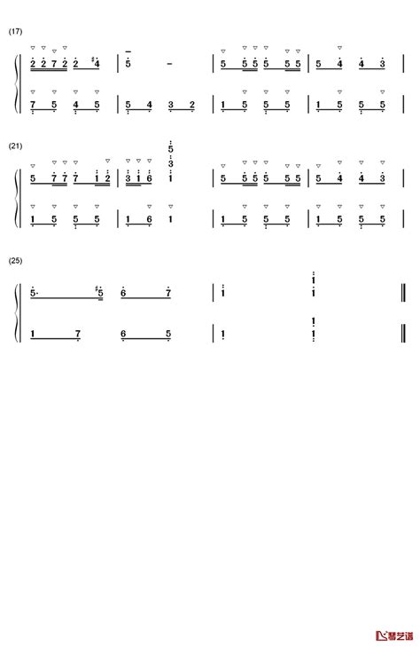 孤独的牧羊人钢琴简谱 数字双手 Richard Rodgers 钢琴谱网