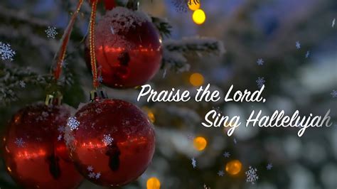 Praise The Lord Sing Hallelujah Bbc Christmas Cantata Youtube