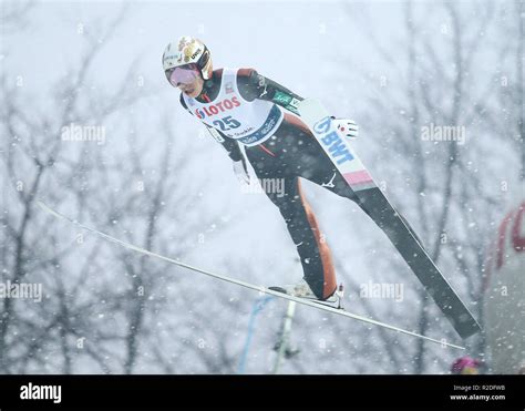 Taku Takeuchi Seen In Action During The Individual Competition Of The