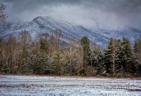 Cades Cove Snow Iii Photograph By Douglas Stucky Pixels