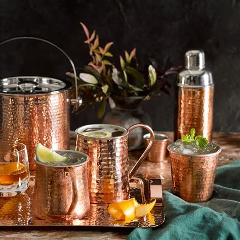 Hammered Copper Mug Williams Sonoma