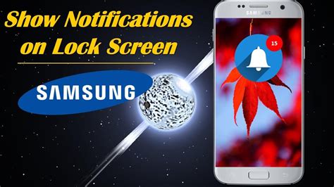 How To Show Notifications On Lock Screen In Samsung Youtube