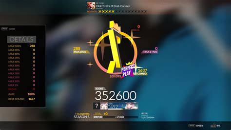 Djmax Respect V Fight Night Feat Calyae Messier B Nm Perfect