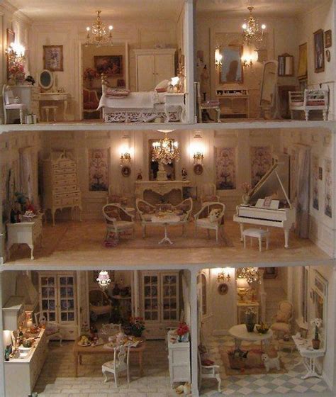 Beautiful Antique Dollhouse Doll House Dolls House Interiors