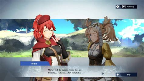 Fire Emblem Warriors Anna And Lissa Support Conversation Youtube