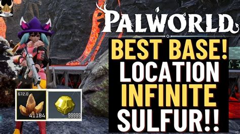 Palworld Best Base Location For Sulfur Farm Has Sulphur Nodes And