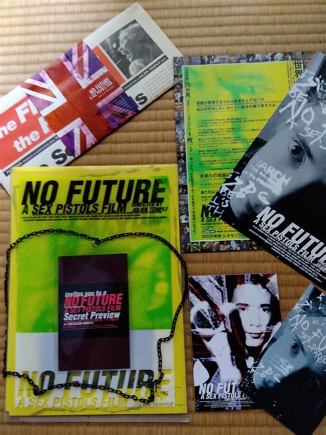 Yahoo オークション 超レア A SEX PISTOLS FILM NO FUTURE プレスキ