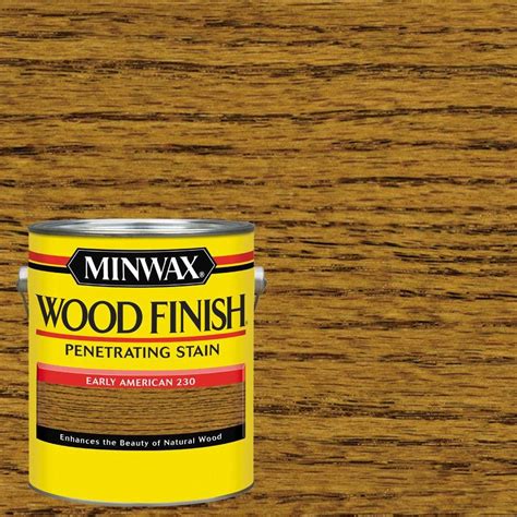 Minwax 1 gal. Wood Finish Early American Oil-Based Interior Stain (2 ...