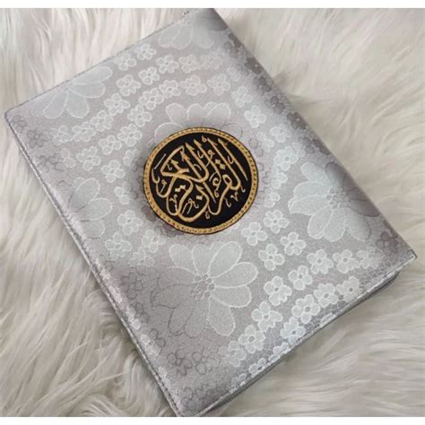 Jual Al Quran Motif Silky Flower Quran Mahar Seserahan Hadiah Bisa