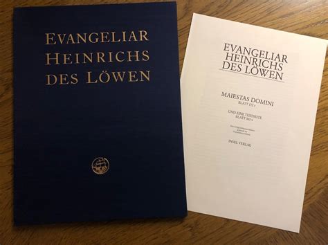 Evangeliar Heinrichs des Löwen Maiestas Domini eBay