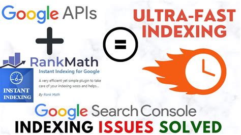 Rank Math Instant Indexing With Google API Solve Google Search