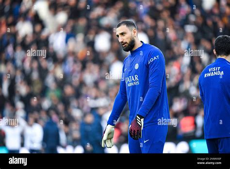 Gianluigi Donnarumma Goalkeeper During The Public Training Of The