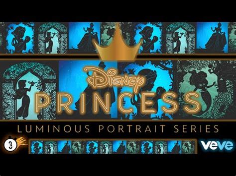 Veve Nft Disney Princess Luminous Portrait Series Variants Product