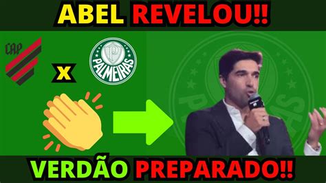 ABEL REVELA BASTIDORES EM PALESTRA VERDÃO FINALIZA PREPARAÇÃO PARA