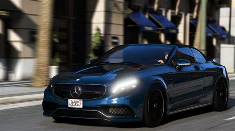 Mercedes Benz S Amg Cabriolet Add On Replace Gta Mods