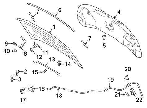 Lb5z16612a Ford Hood Assembly Hood Panel Havre Ford Havre Mt