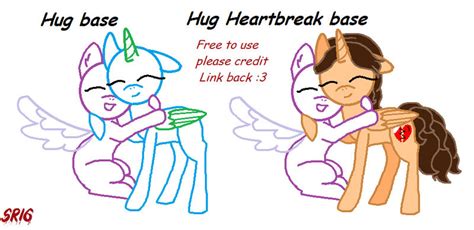 Mlp Hug Base By Mamabird94 On Deviantart