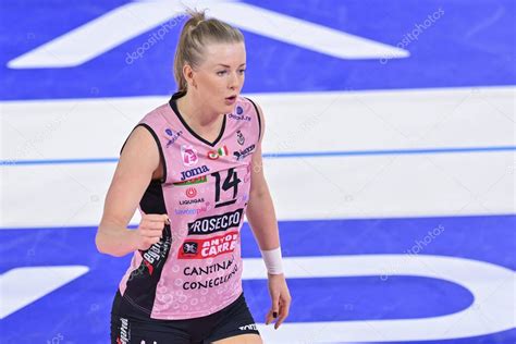 Joanna Wolosz Prosecco Doc Imoco Conegliano Durante La Supercopa