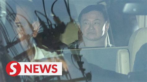 Thai Ex Pm Thaksin Meets Prosecutor On Royal Insult Case Appears